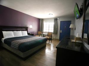 Postel nebo postele na pokoji v ubytování Texas Inn McAllen Airport
