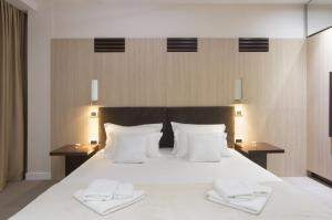 Katil atau katil-katil dalam bilik di Hotel Viva