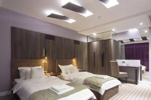 Katil atau katil-katil dalam bilik di Hotel Viva