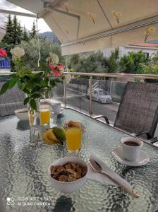 Balkon lub taras w obiekcie Blue North Luxury Apartment