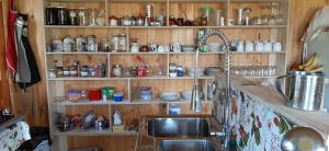 Una cocina o kitchenette en Refugio La Rinconada