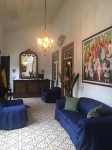 Posezení v ubytování Suítes Casa da Colônia