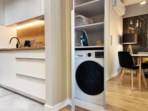 Kuchyňa alebo kuchynka v ubytovaní LM Ventus Apartment