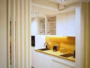 Kuchyňa alebo kuchynka v ubytovaní LM Ventus Apartment