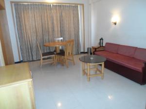 Posezení v ubytování Hotel Kalyan Residency