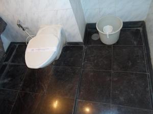 Koupelna v ubytování Hotel Kalyan Residency