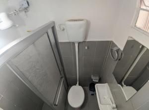 Koupelna v ubytování Casa Thayla Pousada