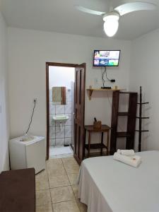 Koupelna v ubytování Casa Thayla Pousada