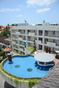 
A view of the pool at Ion Bali Benoa or nearby

