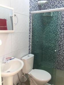 Ванная комната в Gravatá beach flats
