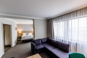 Postel nebo postele na pokoji v ubytování Holiday Inn Preston by IHG + 202 fotografií