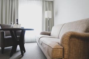Χώρος καθιστικού στο Elite Hotel Mollberg