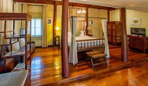 Кровать или кровати в номере Ban Keaw Villas