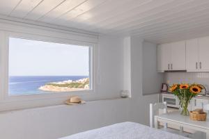 Kuchyň nebo kuchyňský kout v ubytování Sea Wind Apartments