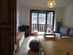 TV a/nebo společenská místnost v ubytování Casa Calpurnia Cerler