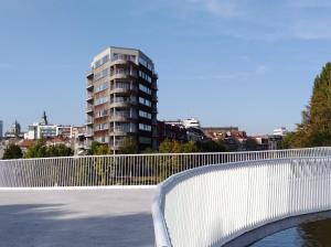 Budova, kde se apartmán nachází