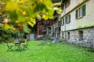 Vonkajšia záhrada v ubytovaní Wood Lodge