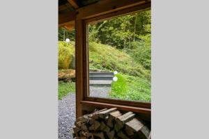 Vonkajšia záhrada v ubytovaní Wood Lodge