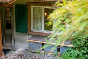 Vonkajšia záhrada v ubytovaní Wood Lodge