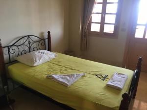 Postel nebo postele na pokoji v ubytování вилла Coral Paradise