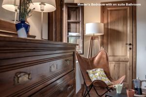 Posteľ alebo postele v izbe v ubytovaní Agriturismo Rigone in Chianti