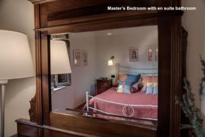 Posteľ alebo postele v izbe v ubytovaní Agriturismo Rigone in Chianti
