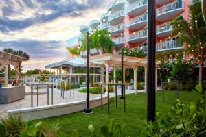 a rendering of the exterior of a building at Beach House Suites by the Don CeSar in St. Pete Beach
