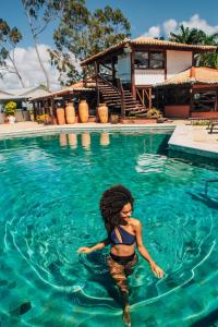 A piscina localizada em Hotel Solar do Imperador ou nos arredores