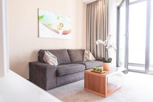Posezení v ubytování PLAZA Hotel Hanau