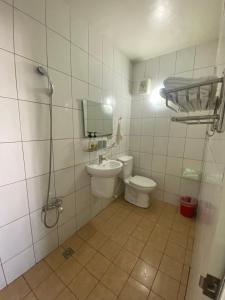 Kupatilo u objektu Danke Hostel
