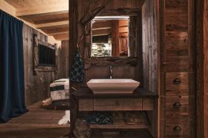 Kúpeľňa v ubytovaní Chalet Zugspitztraum