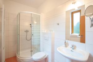 Kúpeľňa v ubytovaní Hotel Garni Pod Skalkou