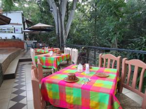 Μπαλκόνι ή βεράντα στο Hotel Posada Comala
