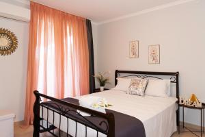 Posteľ alebo postele v izbe v ubytovaní Corfu Sea View Villa - Cleo