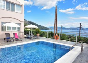 Bassein majutusasutuses Corfu Sea View Villa - Cleo või selle lähedal