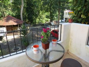 Μπαλκόνι ή βεράντα στο Hotel Posada Comala
