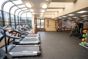 Fitness centrum a/nebo fitness zařízení v ubytování Best Western Plus Fairfield Executive Inn