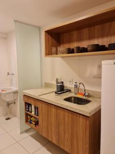 A kitchen or kitchenette at FLAT RIO STAY