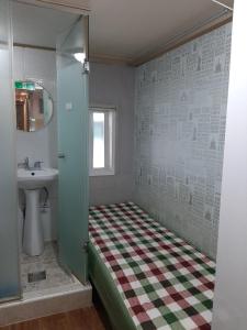 Koupelna v ubytování Bestel Residence