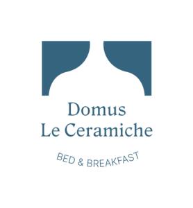 un logo per un laboratorio di demenza e la colazione di Domus Le Ceramiche a Grottaglie