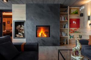 Posezení v ubytování Re Delle Alpi Resort & Spa, 4 Stelle Superior