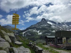 Nespecifikovaný výhled na hory nebo výhled na hory při pohledu z bed and breakfast