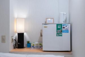 Kuchyň nebo kuchyňský kout v ubytování Tabist Hotel Aurora Ikebukuro