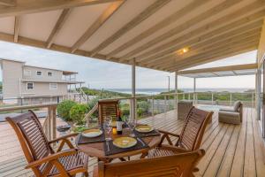 Μπαλκόνι ή βεράντα στο Kleinkrantz Beach House