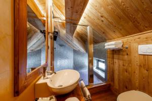 Koupelna v ubytování Re Delle Alpi Resort & Spa, 4 Stelle Superior