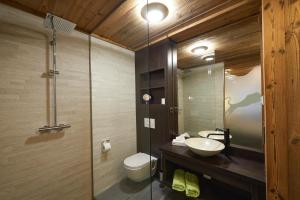 Kúpeľňa v ubytovaní Hotel Panther'A