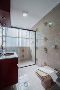 Ванная комната в BHomy Paraíso Perto do Metrô e Av Paulista K113