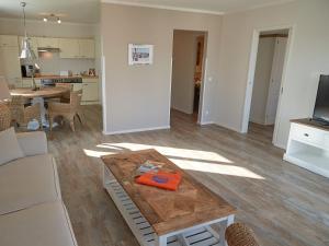 Kuchyň nebo kuchyňský kout v ubytování Residenz BEL VITAL in Binz - WG28 mit kleinem Meerblick und Balkon + 15 fotografií