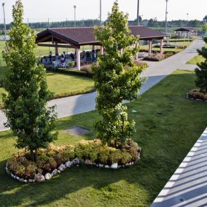 Zahrada ubytování Hotel Novarello