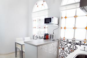 Kuchyňa alebo kuchynka v ubytovaní Hispalis Casa Palacio Apartment